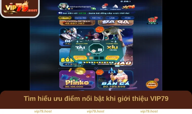 Tìm hiểu ưu điểm nổi bật khi giới thiệu VIP79